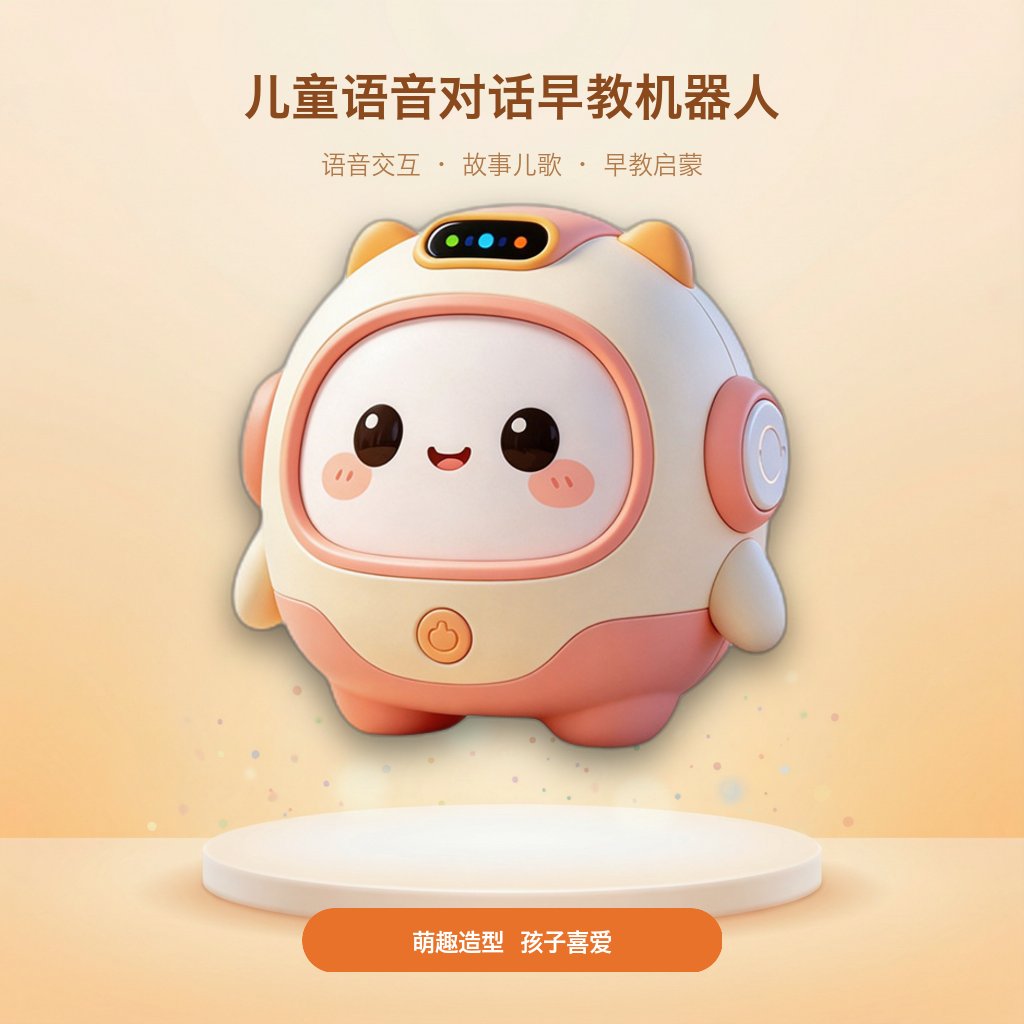 儿童语音对话早教机器人故事儿歌音乐互动启蒙玩具萌趣陪伴礼物