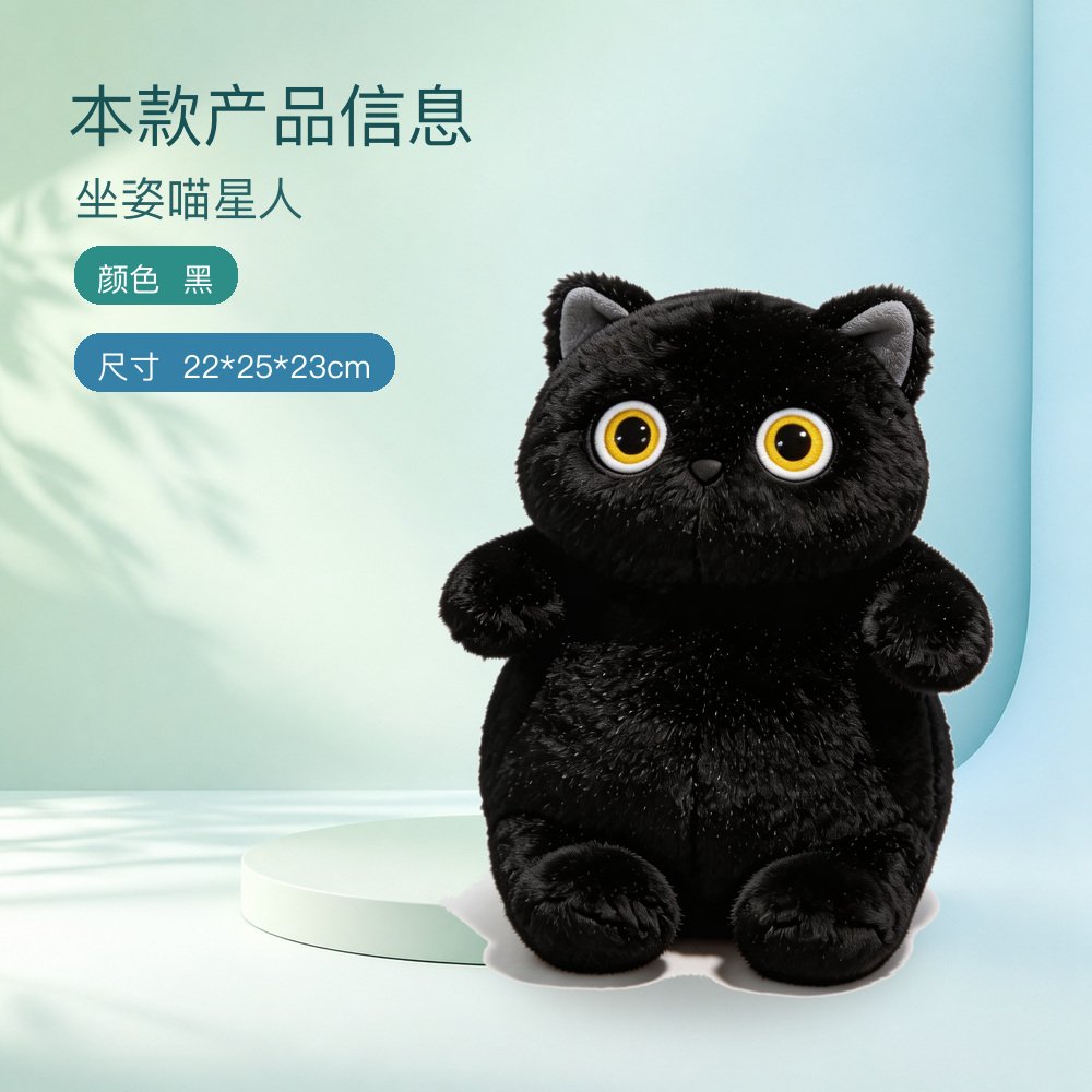坐姿喵星人