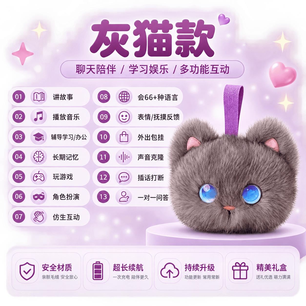 AI桌伴-猫