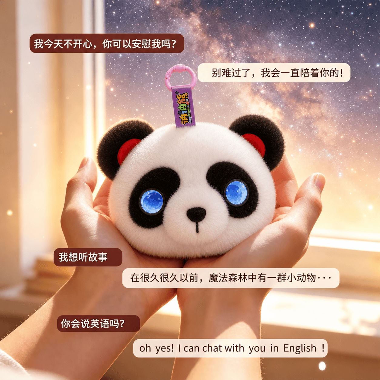 AI桌伴-熊猫
