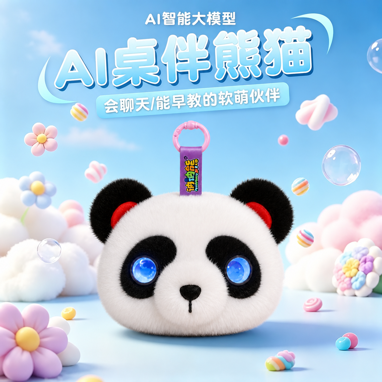 AI桌伴-熊猫