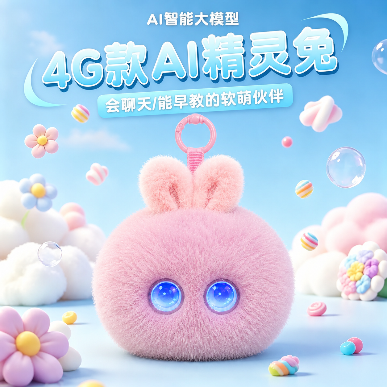 4G款AI精灵兔果果羊G6-002